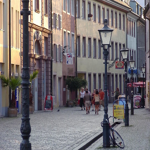 Beim Augustinermuseum Freiburg