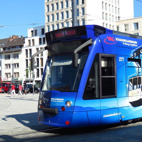 Europaplatz in Freiburg - Christoffelstor