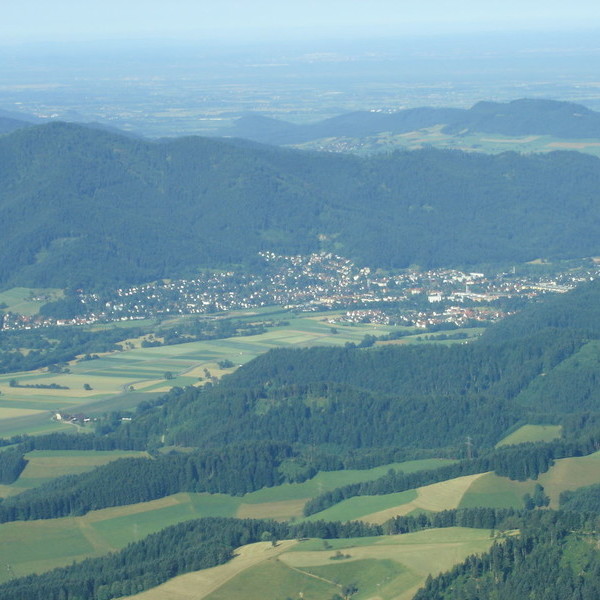 Freiburg von oben