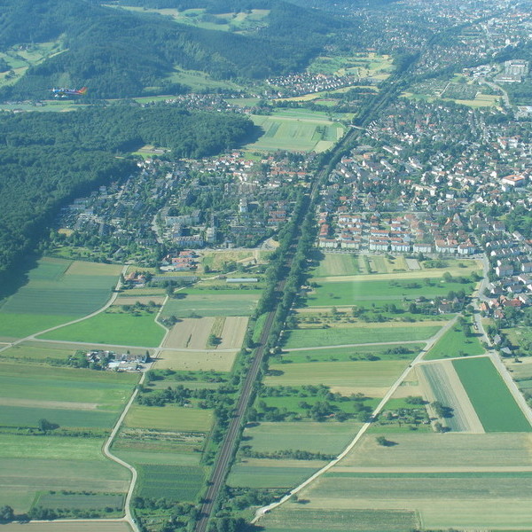 Freiburg von oben